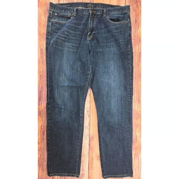 Lucky Brand 221 Original Straight Mens Jeans 40W x 32L Blue Denim - Picture 1 of 5